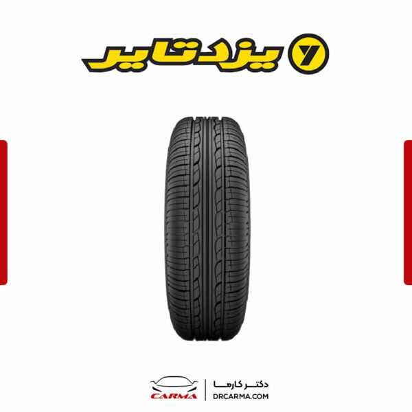 لاستیک يزد تاير 165/65/13 گل SATURAN