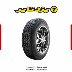 لاستیک يزد تاير 165/65/13 گل SATURAN