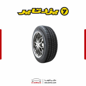 لاستیک یزدتایر 165/80/13 گل JUPITER