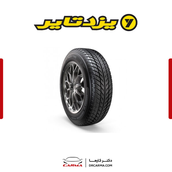 لاستیک یزدتایر 165/70/13 گل SATURAN